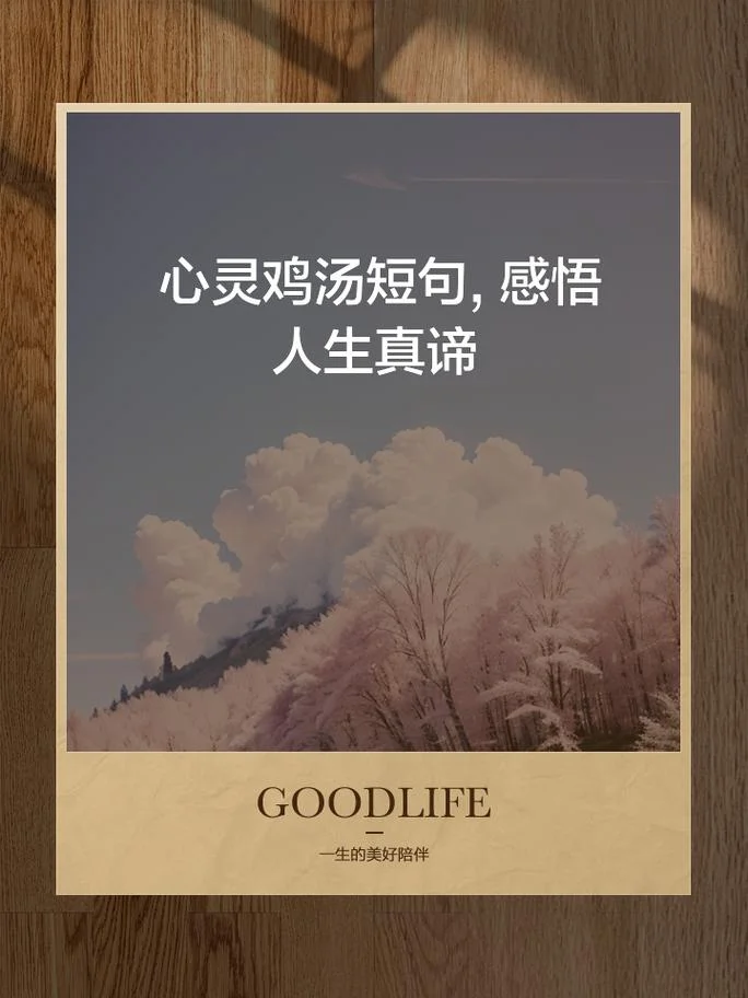 工作心灵鸡汤人生感悟_1