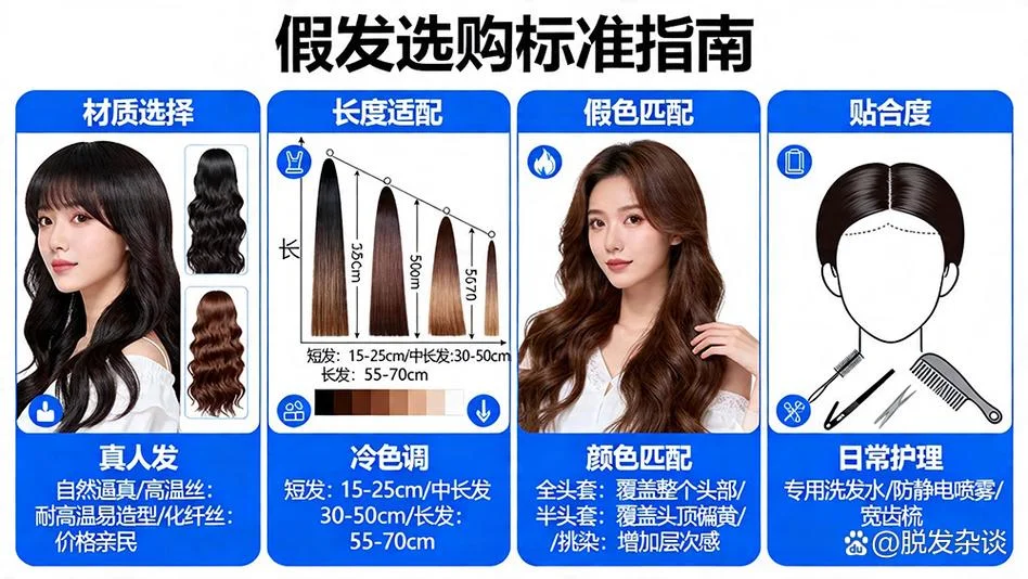 假发哪个牌子好-假发品牌选购指南