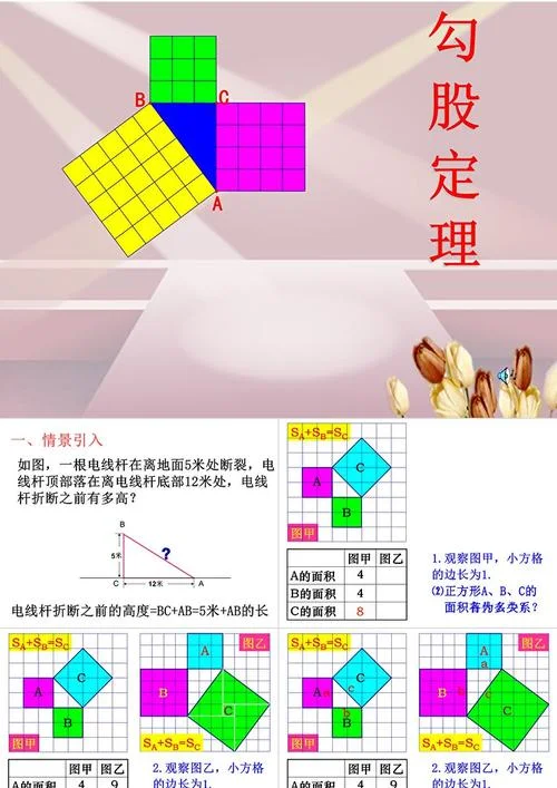 勾股定理第一课时ppt-勾股定理第一课时 PPT