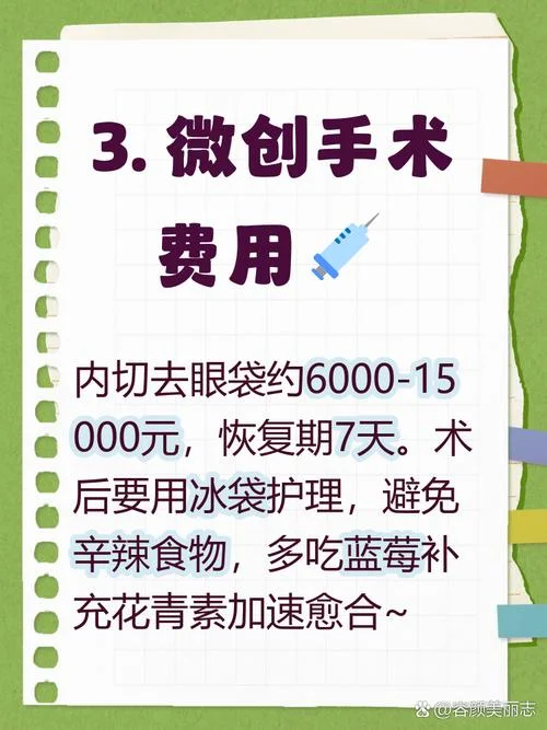 微创祛眼袋多少钱_2