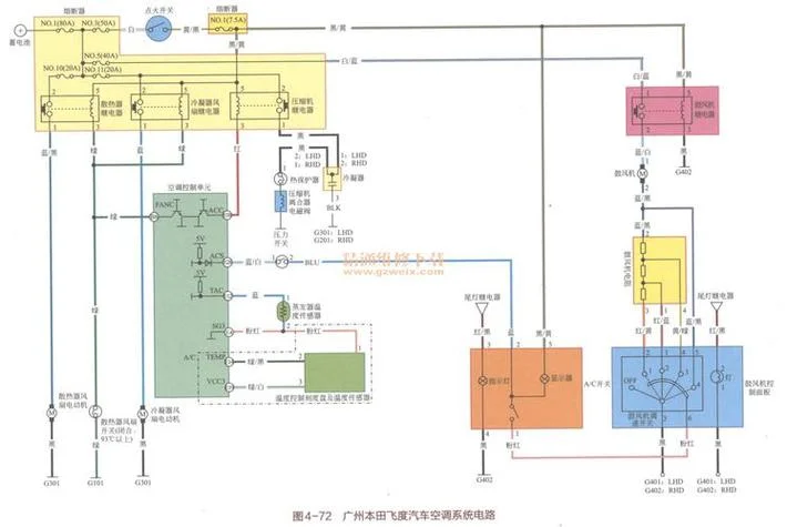 汽车空调原理图讲解_2