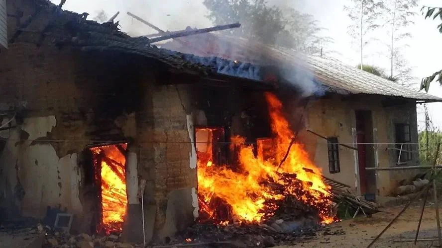 梦见娘家着火了_1