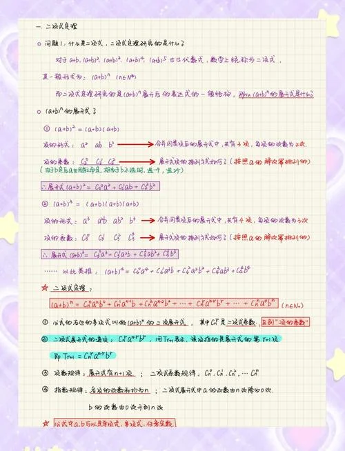 二项式定理公式_1