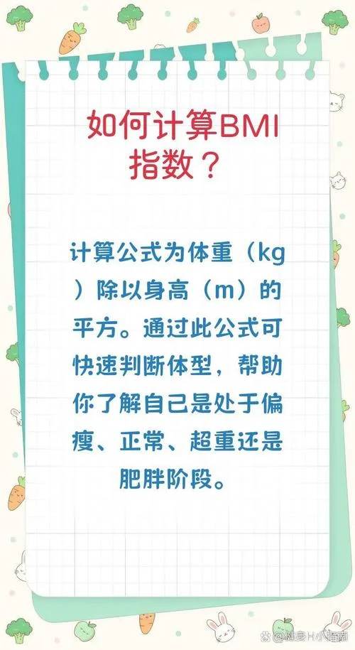体重指标的计算公式_2