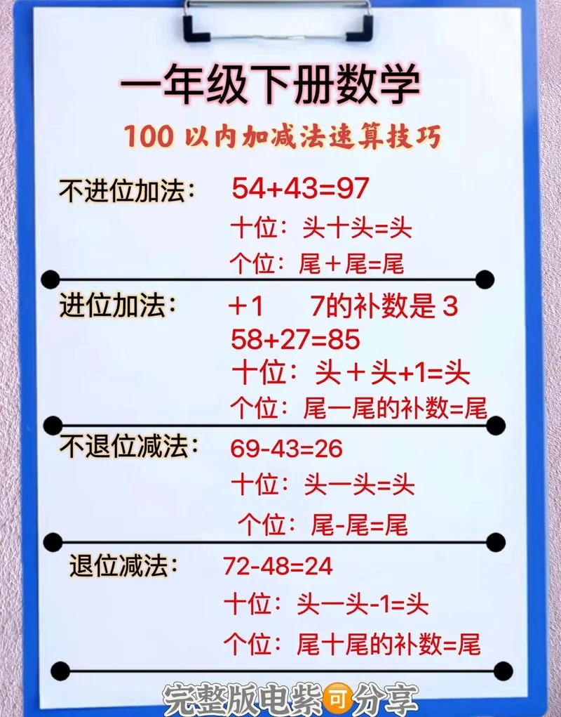 一年级数学认钱的公式_1