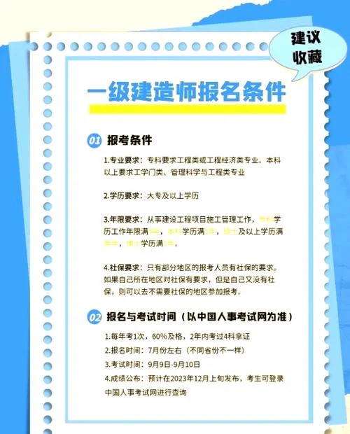 一建专业要求-一建专业要求