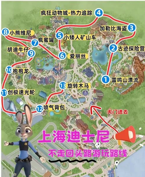迪士尼游玩攻略一日游-迪士尼游玩一日攻略