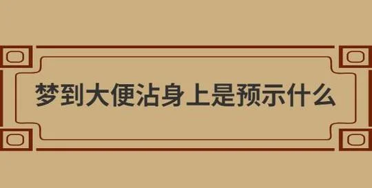 梦到大便满地好吗_2