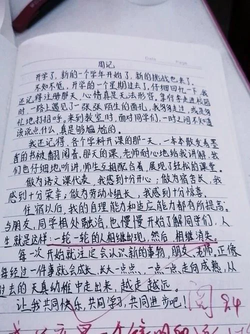 高中周记日期怎么写-高中周记日期怎么写