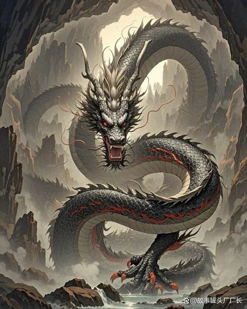 梦到黑龙是什么征兆_1