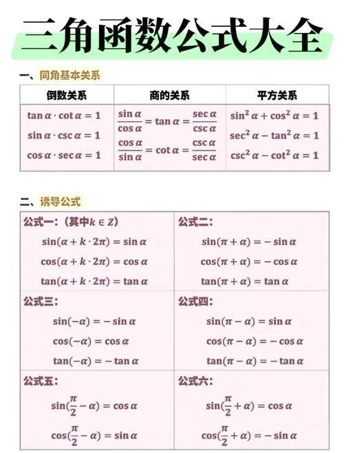 正弦定理公式和变形_1