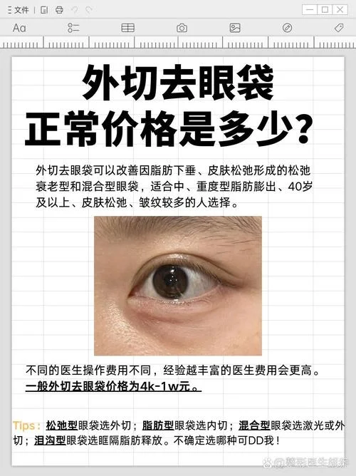 非手术去眼袋多少钱_1