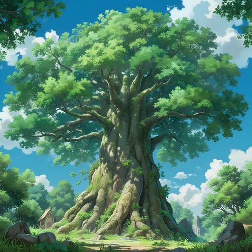 梦到参天大树_1