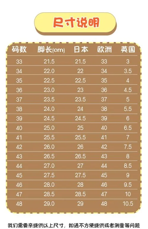 鞋服判断断码公式_1