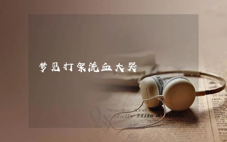 梦见与别人打架流血了_2