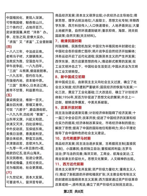 历史表现类答题方法-历史表现类答题方法