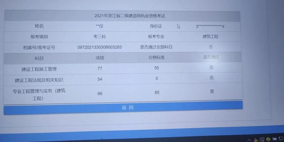 二建考试分数多少及格_1
