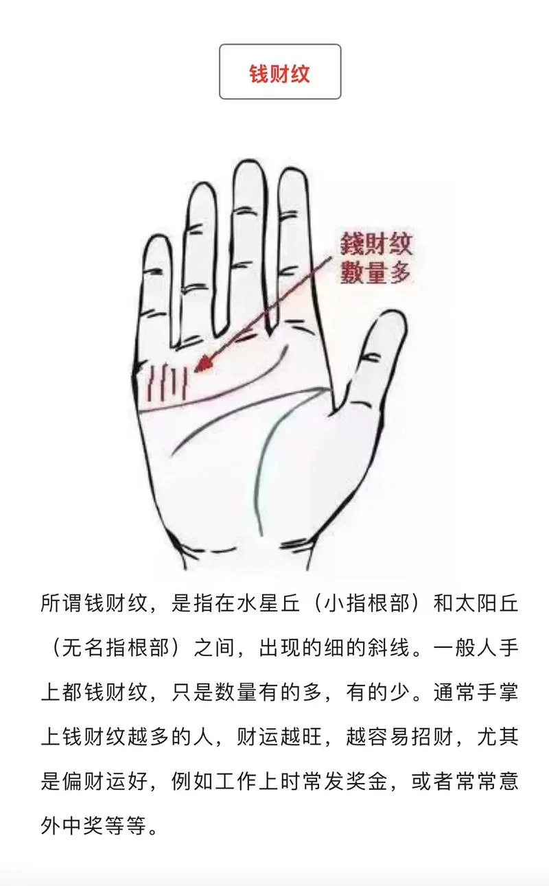 手相财运怎么看-手相财运怎么看