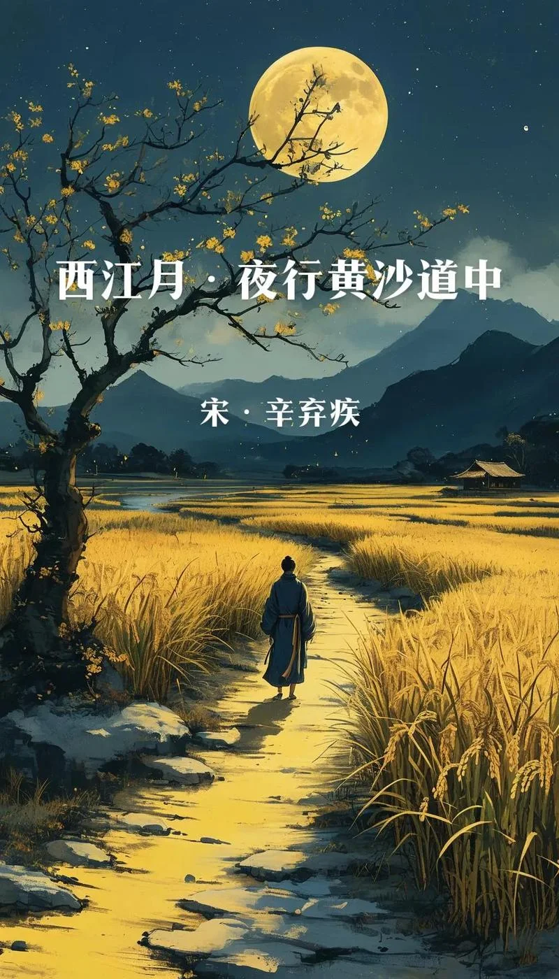 明月别枝惊鹊的上一句-明月别枝惊鹊