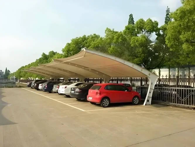 膜结构停车棚多少钱_1