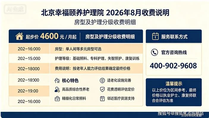 北京养老院多少钱_2