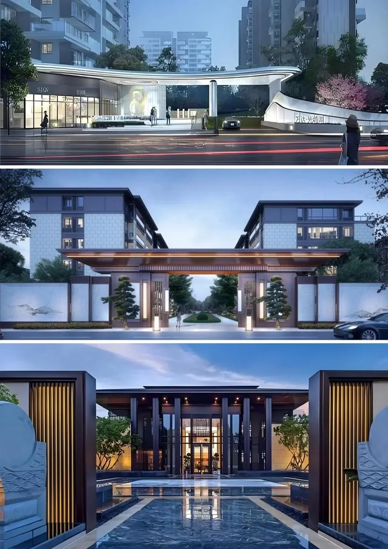 小区效果图文案-小区效果图文案