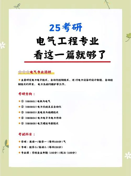 电气工程考研培训班-电气考研培训优选