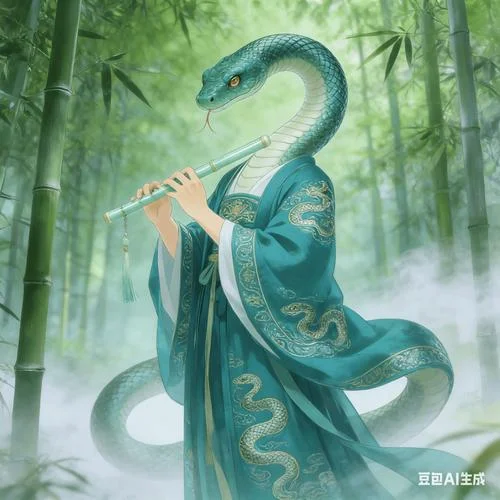 属蛇的女人梦见蛇_2