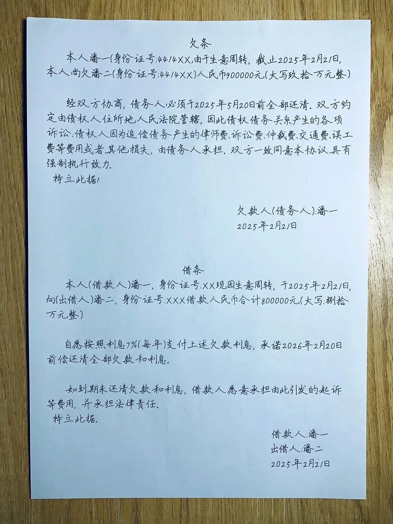 欠条跟借条区别_2
