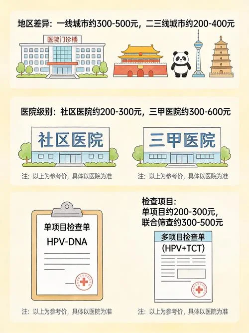 hpv检测需要多少钱-