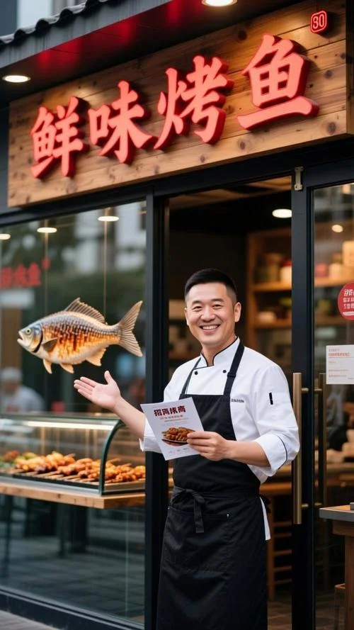 开一个烤鱼店要多少钱_1