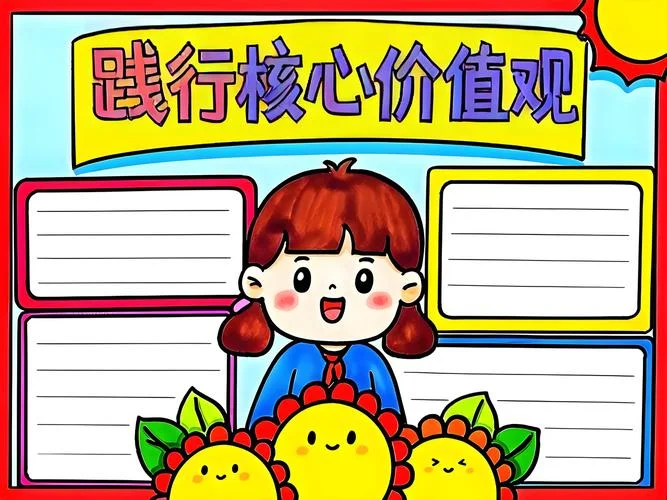 核心价值观教育手抄报_1