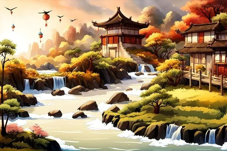 梦见在自家门前城房_1