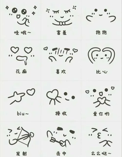 biu表情包怎么画-表情包画法