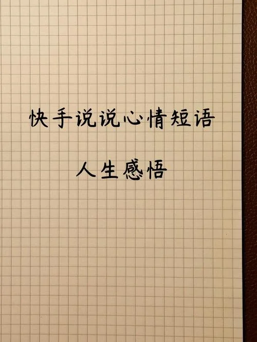 快手里的说说是什么-快手说说是什么