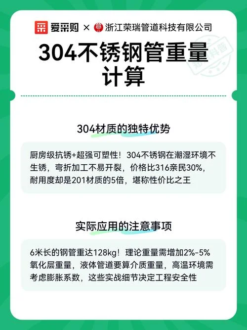 304材料重量计算公式_2