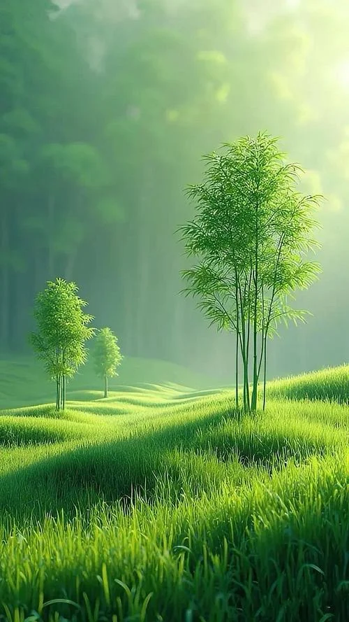 梦见绿色植物长得茂盛_1