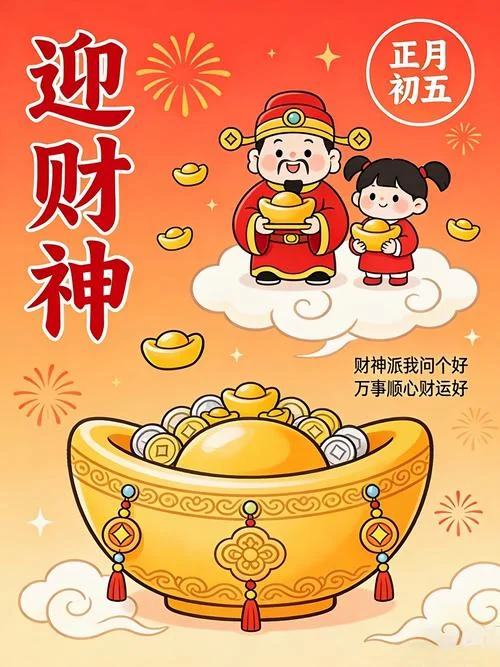 梦到财神爷朝你跑过来-财神爷向你跑来