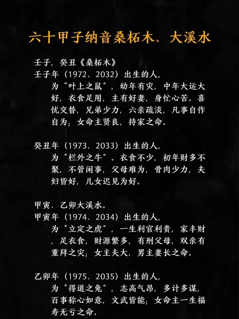 大溪水命是哪年_2
