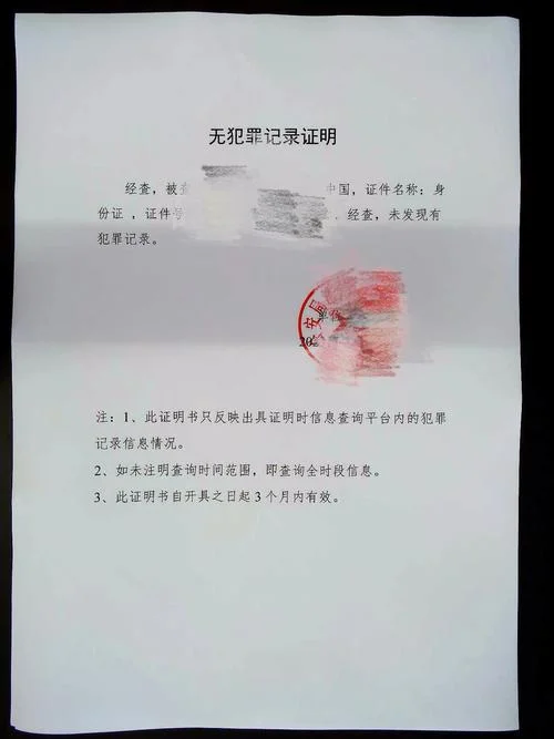 企业无犯罪记录证明怎么开_1