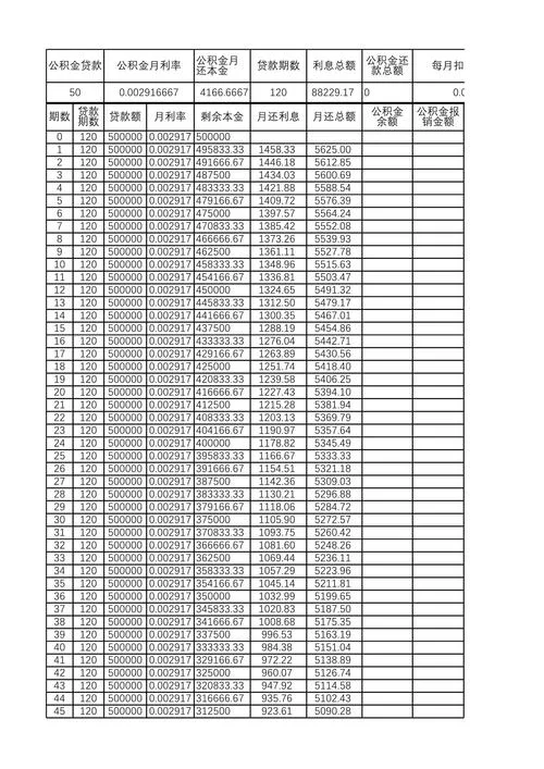 等额本息还款公式计算器_1