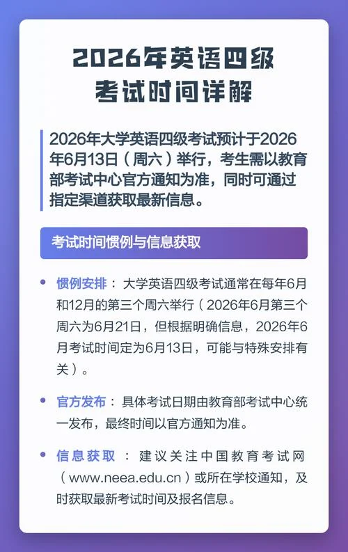 英语四级报名时间要求-四级报名要求