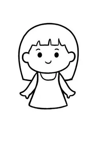 怎么画小姑娘简单漂亮-画小姑娘简单漂亮