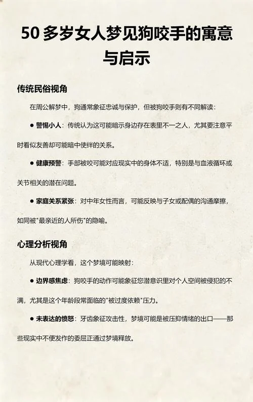 梦见狗咬自己手_2