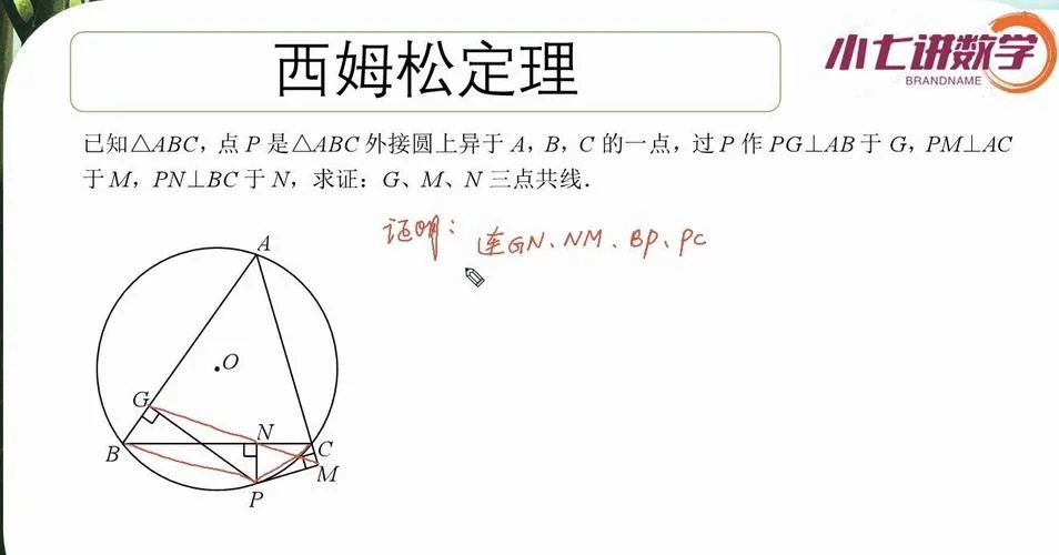 西姆松定理的证明_2