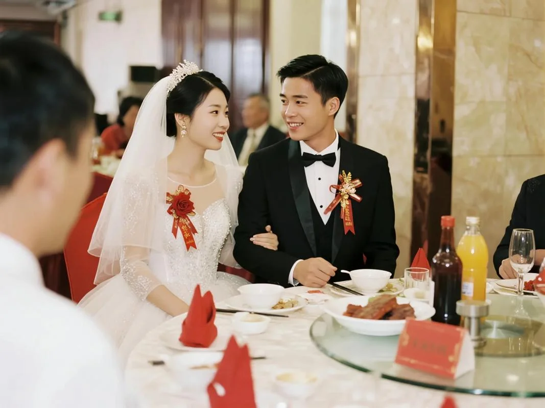 梦见自己结婚摆婚宴_2