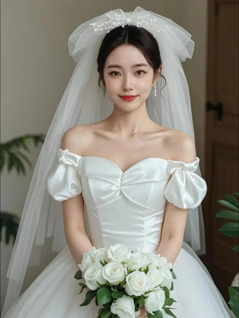 梦见穿白婚纱_2