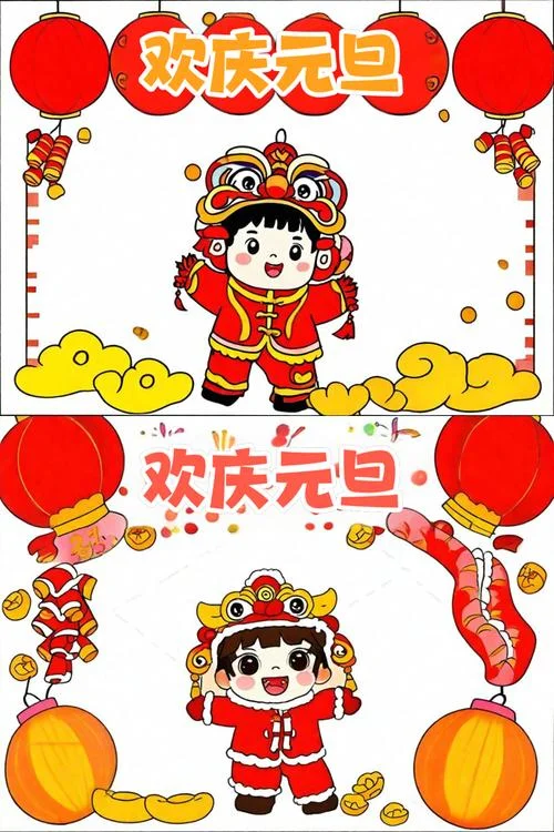 元旦节怎么画才最美-元旦画美方法