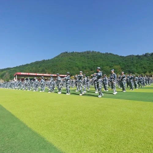 瑞景中学军训_1