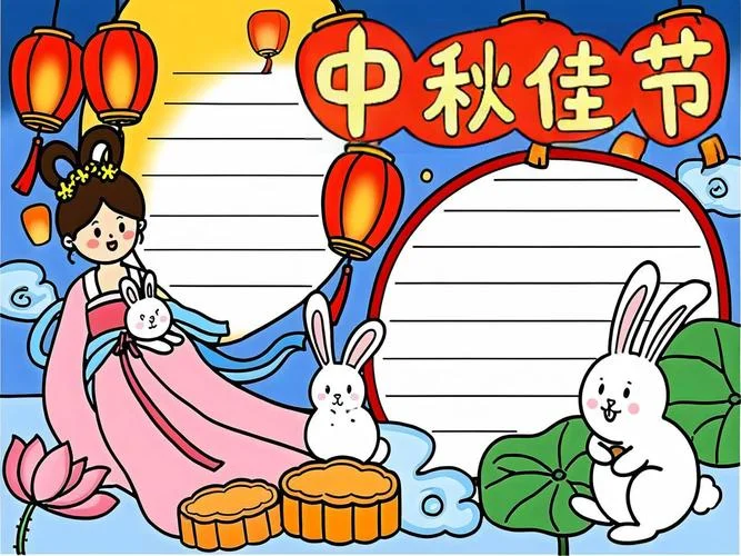 中秋节语文手抄报大全_1